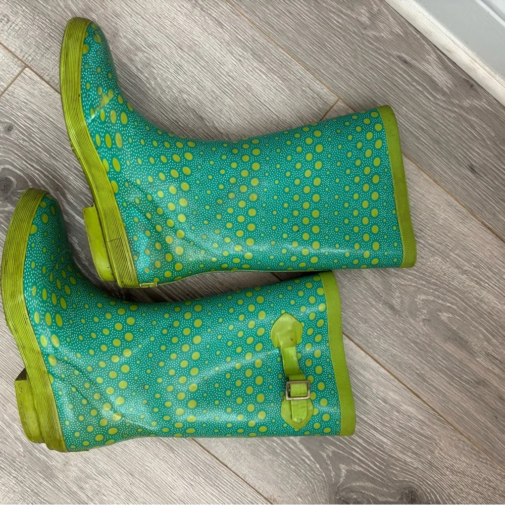 L.L. Bean Kids Rainboot Wellies Sz 6